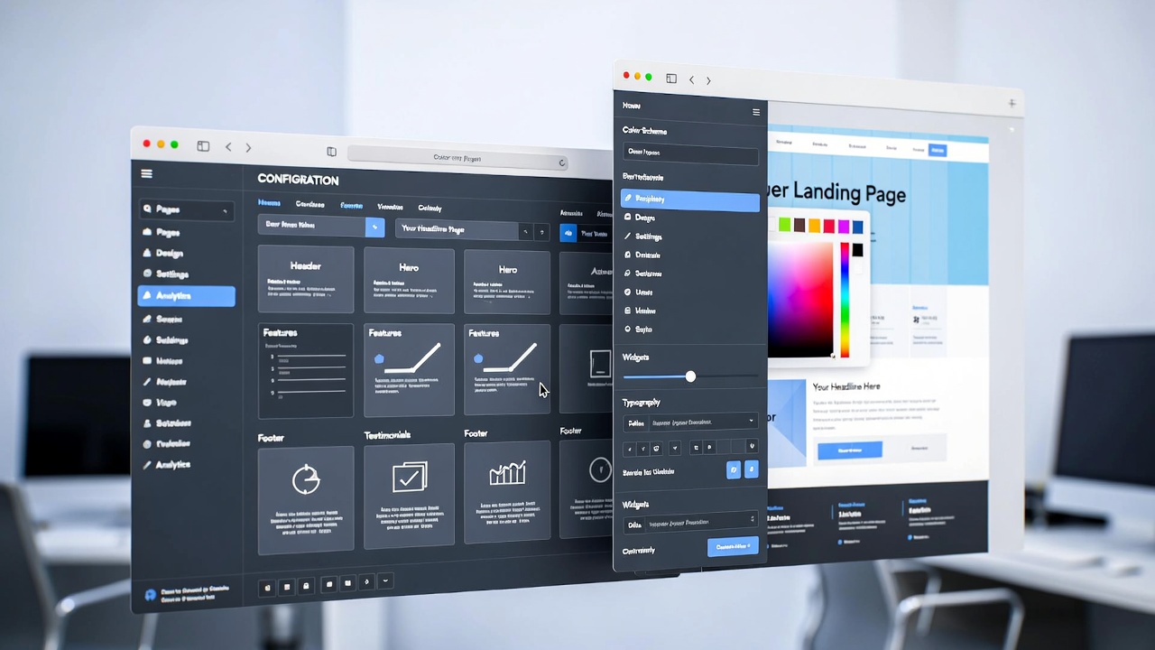 Landing Page Customizable