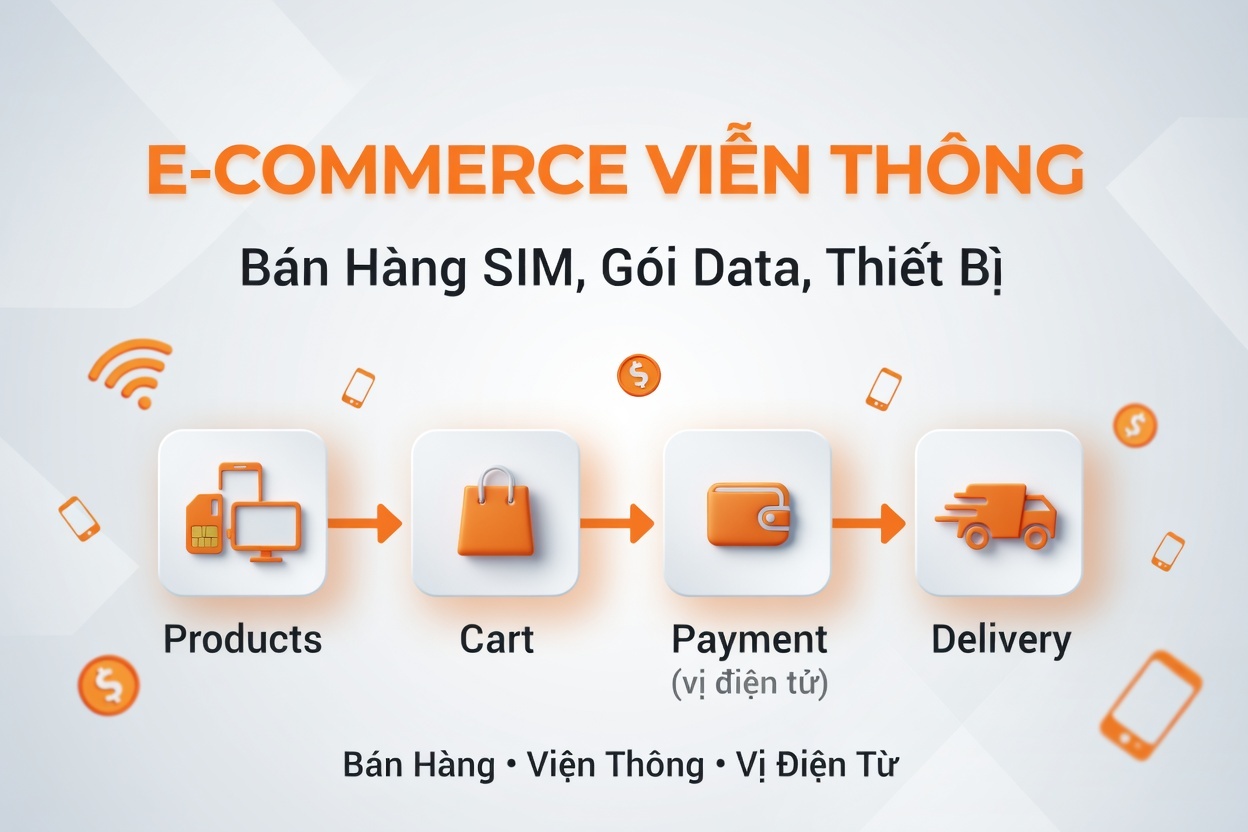 Website bán hàng viễn thông